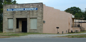 Muscle Shoals Sound building from 1969 to 1979.